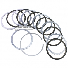 K1 Clutch Aisin Warner TF-60SN / VAG 09K Steel and Friction Disc Set - 6 Friction Discs (Total Set Thickness 23.05 mm)