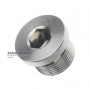 Threaded plug (hex head) - M26 x 1.5, (S1026, 50136007)