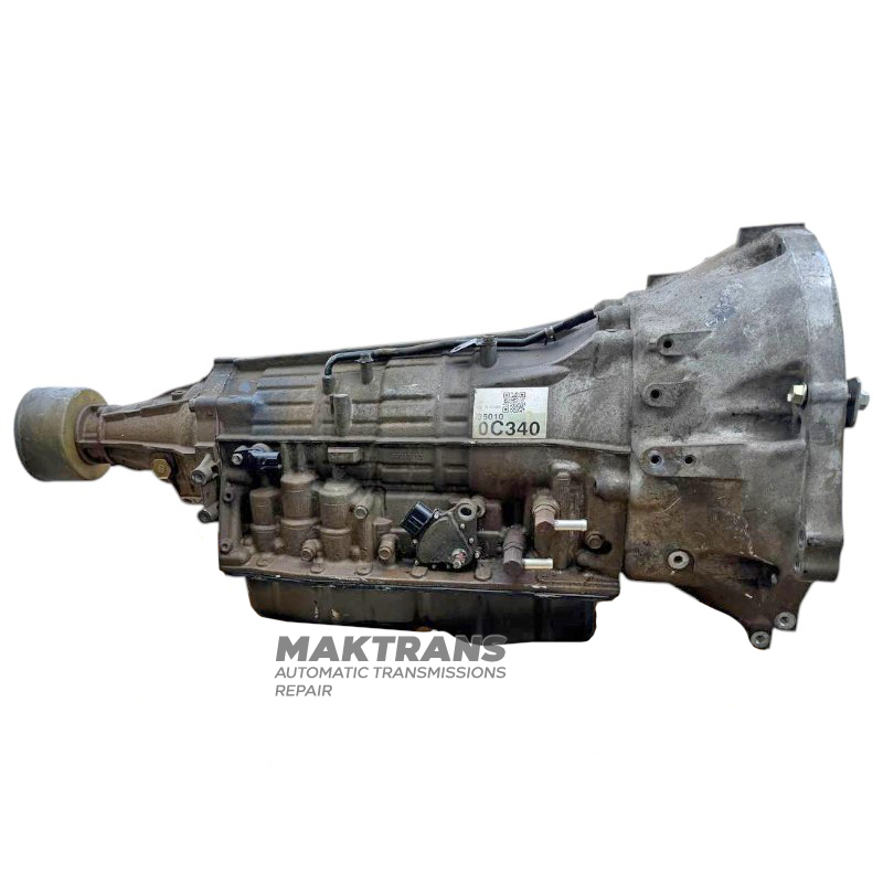 Automatic transmission assembly (used, untested) Toyota A750E (RWD) — 35010-0C340