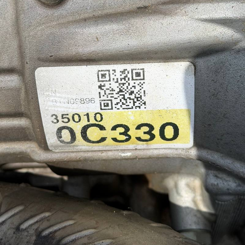 Automatic transmission assembly (used, untested) Toyota A750E (RWD) — 35010-0C330