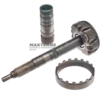 Central planetary gear / output shaft (RWD) Mercedes-Benz 722.6 - 4 satellites (22 teeth, height 29 mm), sun gear 30 teeth (ext. Ø 50.95 mm, height 157 mm), 74 teeth ring gear