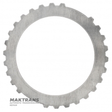Steel disc (restored shagreen) NTERMEDIATE Clutch FORD E4OD, 4R100 - thickness 2.85 mm, inner Ø 157.45 mm, 26 teeth