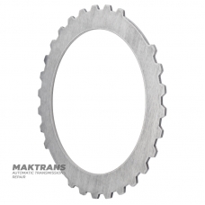 Steel disc (restored shagreen) NTERMEDIATE Clutch FORD E4OD, 4R100 - thickness 2.85 mm, inner Ø 157.45 mm, 26 teeth