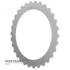 Steel disc (restored shagreen) NTERMEDIATE Clutch FORD E4OD, 4R100 - thickness 2.05 mm, inner Ø 157.45 mm, 30 teeth