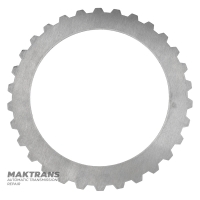 Steel disc (restored shagreen) NTERMEDIATE Clutch FORD E4OD, 4R100 - thickness 2.05 mm, inner Ø 157.45 mm, 30 teeth