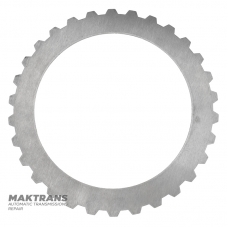 Steel disc (restored shagreen) NTERMEDIATE Clutch FORD E4OD, 4R100 - thickness 2.05 mm, inner Ø 157.45 mm, 30 teeth