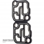 DQ250 02E DSG 6spd 03-up gasket set + valve body separator plate