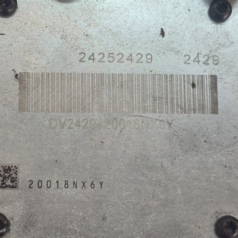 Electronic control unit TCM (Gen1, with pressure sensors, with solenoids) 6T30, 6T40, 6T45 08-up — 24252429