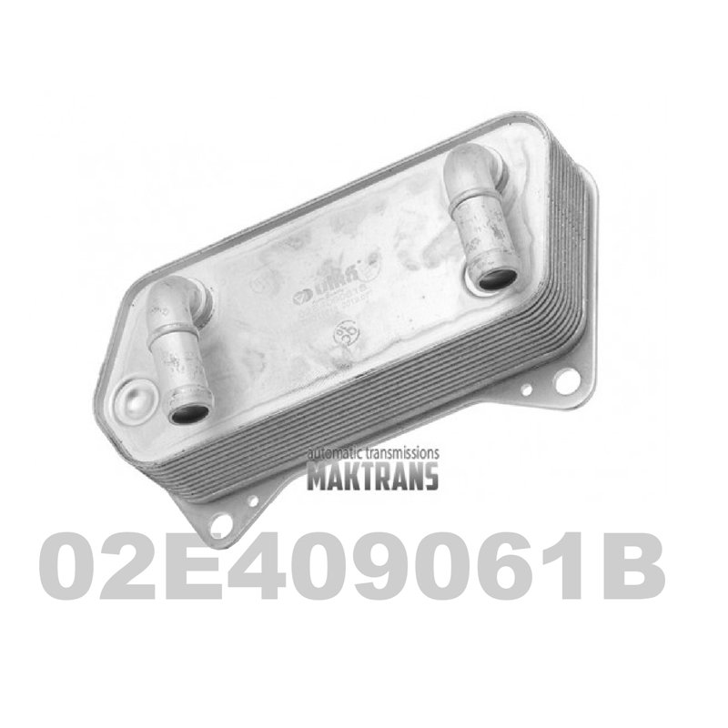 Adapter plate for connecting additional cooling and filtration DQ250 02E