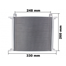 Universal Oil Cooler 29 Row AN10 Fitting for 16mm ID Hose
