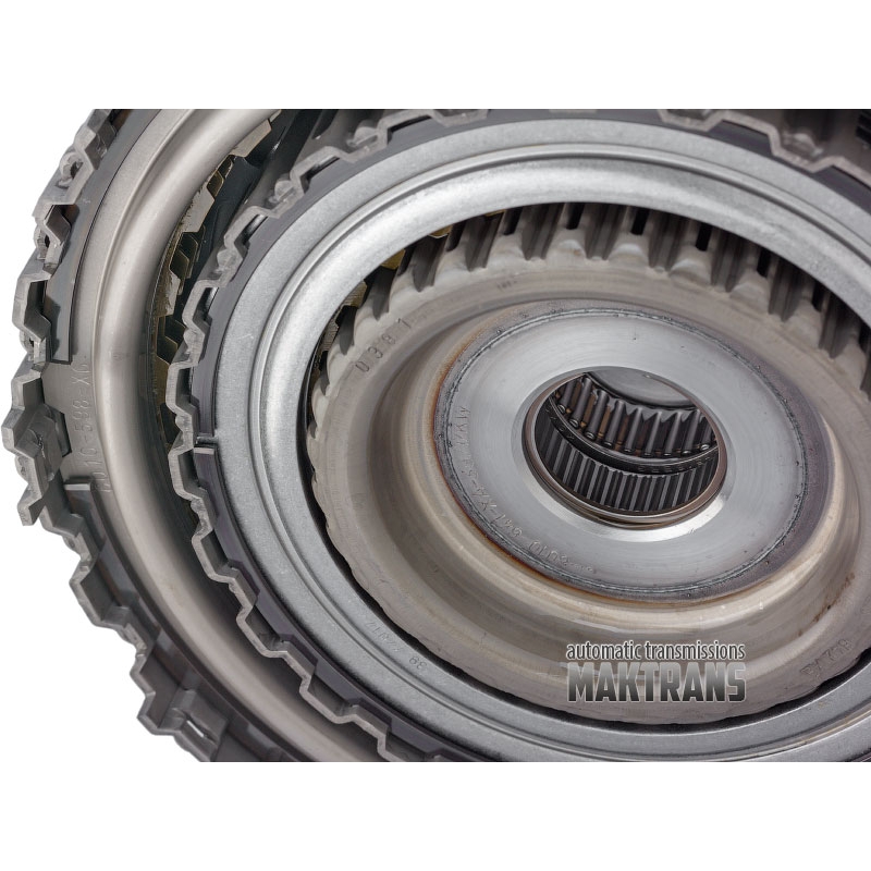 Multiplate wet clutch assembly, automatic transmission DQ250 02E DSG 6