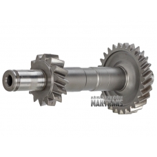 Reverse gear shaft with  gears-14 teeth (D 62mm) and 27 teeth  (D 90.5mm) DQ250 02E DSG 6