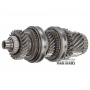 Differential drive shaft with gears-25 teeth (D 75.6mm) 24 teeth (D 67mm) 22 teeth (D 85.7mm) and 18 teeth (D 69.8mm) DQ250 02E DSG 6