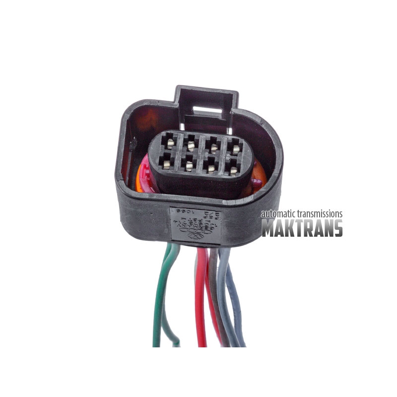 Connector with wires (valvebody wire harness part) AW TF-60SN 09G 09K 09M 03-up (8 wires 8 pins)