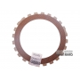 Friction plate C clutch ZF 4HP20 98-up 214mm 24T 2.2mm 1019231002 314700-220 154702-220