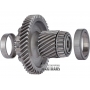 Intermediate shaft with driving gears , driven gear 46 teeth (D 142mm) and driving gear 20 teeth (D 62mm) of the AT primary gearset U760E 06-15 3570573020 357050T010 9036632031 9036635145 used