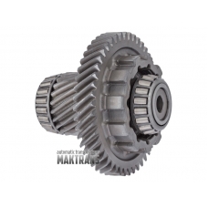 Intermediate shaft with driving gears , driven gear 46 teeth (D 142mm) and driving gear 20 teeth (D 62mm) of the AT primary gearset U760E 06-15 3570573020 357050T010 9036632031 9036635145 used