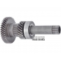 Input shaft №2 with bearing (28 splines 21/38 teeth height 203 mm), automatic transmission DCT450 (MPS6) 07-up used
