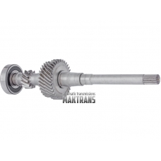 Input shaft №1 w/ bearing (19 splines 11/29/35 teeth), automatic transmission DCT450 (MPS6) 07-up used
