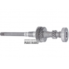 Input shaft №1 w/ bearing (19 splines 11/27/32 teeth), automatic transmission DCT450 (MPS6) 07-up used