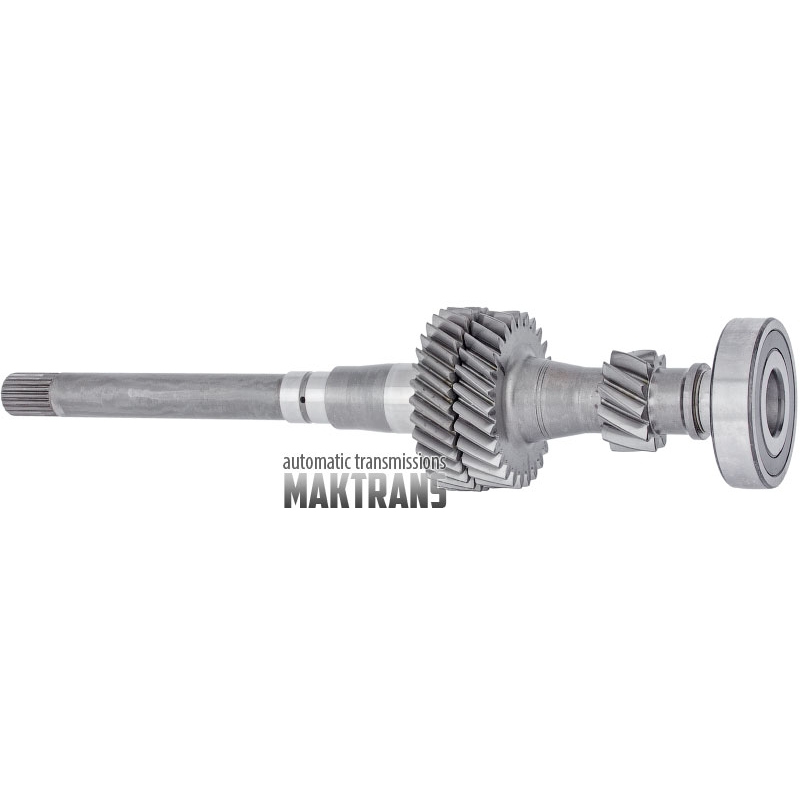 Input shaft №1 w/ bearing (19 splines 11/27/32 teeth), automatic transmission DCT450 (MPS6) 07-up used