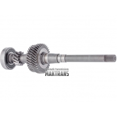 Input shaft №1 w/ bearing (19 splines 12/31/35 teeth), automatic transmission DCT450 (MPS6) 07-up used