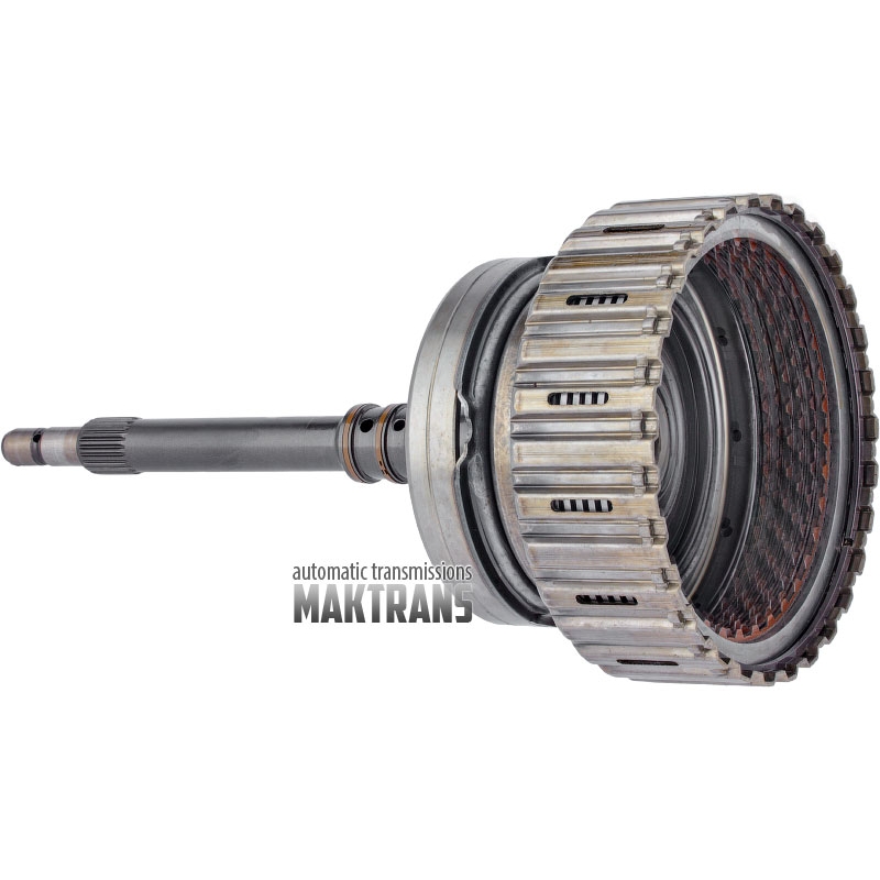 Input shaft with drum K2 Clutch 722.6  A2102700125 A2102700825 A2102701125 [ 90 teeth on ring gear, 6 friction plates]