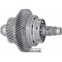 Intermediate shaft with parking gear, differential drive transfer gear (Drive Transfer Gear) intermediate gear and planet(4-5 planet) (26/57 teeth), automatic transmission AW55-50SN AW55-51SN 0705900 0715264 0715667 0715528 0715601 0715024 0715265 0715668