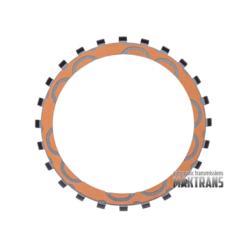 Torque converter friction plate ZF 6HP19 BMW 525i 530i 250mm 200mm 4mm 24T FS-CP-7BW