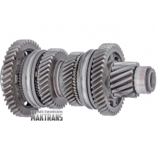 Output Shaft №1 driving gear diameter 58 mm 15T 2nd 43T 4th 36T 3rd 37T 1st 43T, automatic transmission DCT450 (MPS6) used