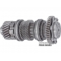 Output Shaft №2 driving gear diameter 88 mm 22T 6th 34T 5th 38T Reverse 38T, automatic transmission DCT450 (MPS6) used