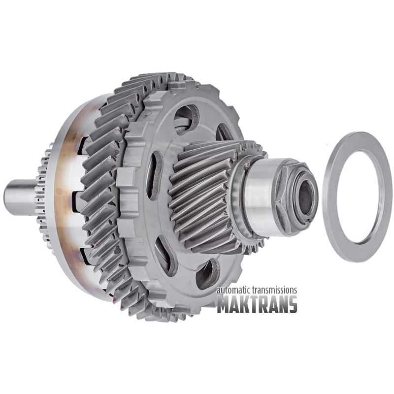 Intermediate shaft with differential driver gear 25 teeth without grooves D70mm intermediate gear 51 teeth with 1 groove and 4 pinion UNDERDRIVE planet, automatic transmission U240E U241E 98-up