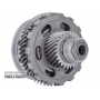 Intermediate shaft with gear and planet (4 pinion), automatic transmission U140 used