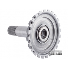 Output shaft with parking gear (total height 168 mm)  AWD automatic transmission ZF ZF 6HP19A 6HP19X  ZF 6HP21X 04-up