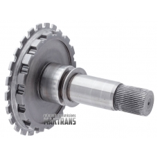 Output shaft with parking gear (total height 168 mm)  AWD automatic transmission ZF ZF 6HP19A 6HP19X  ZF 6HP21X 04-up