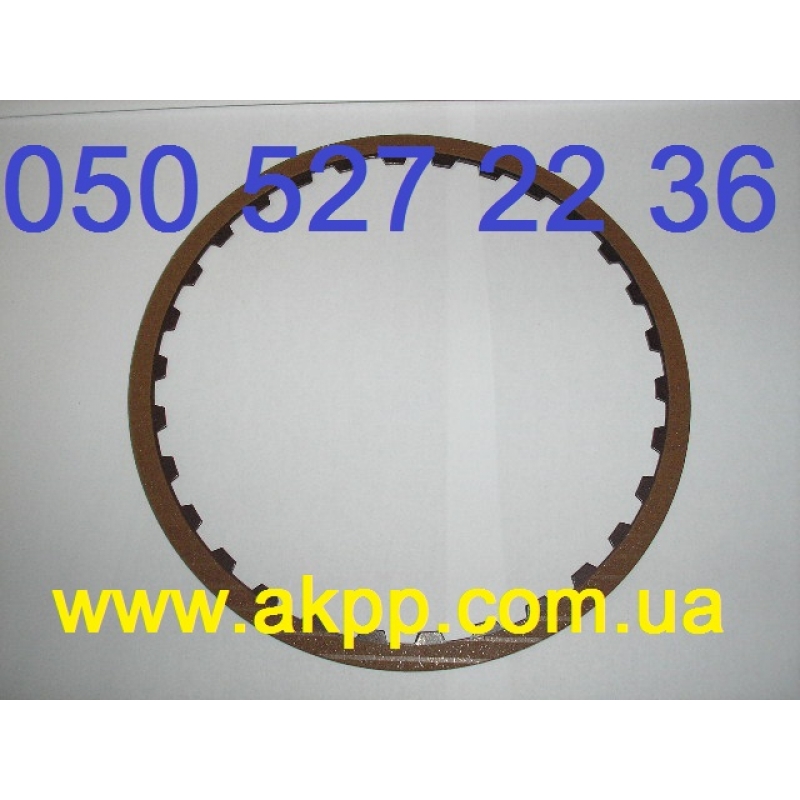 Friction plate B clutch ZF 6HP19X 6HP19A 6HP21X 04-up 169mm 30T 2.16mm 1071272004 318700-216 143700-216